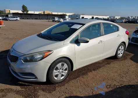 2015 Kia Forte Lx из США, поврежденный, VIN KNAFK4A64F5339089